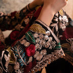 MAHNAAZ…Luxury Embroidered chiffon suit