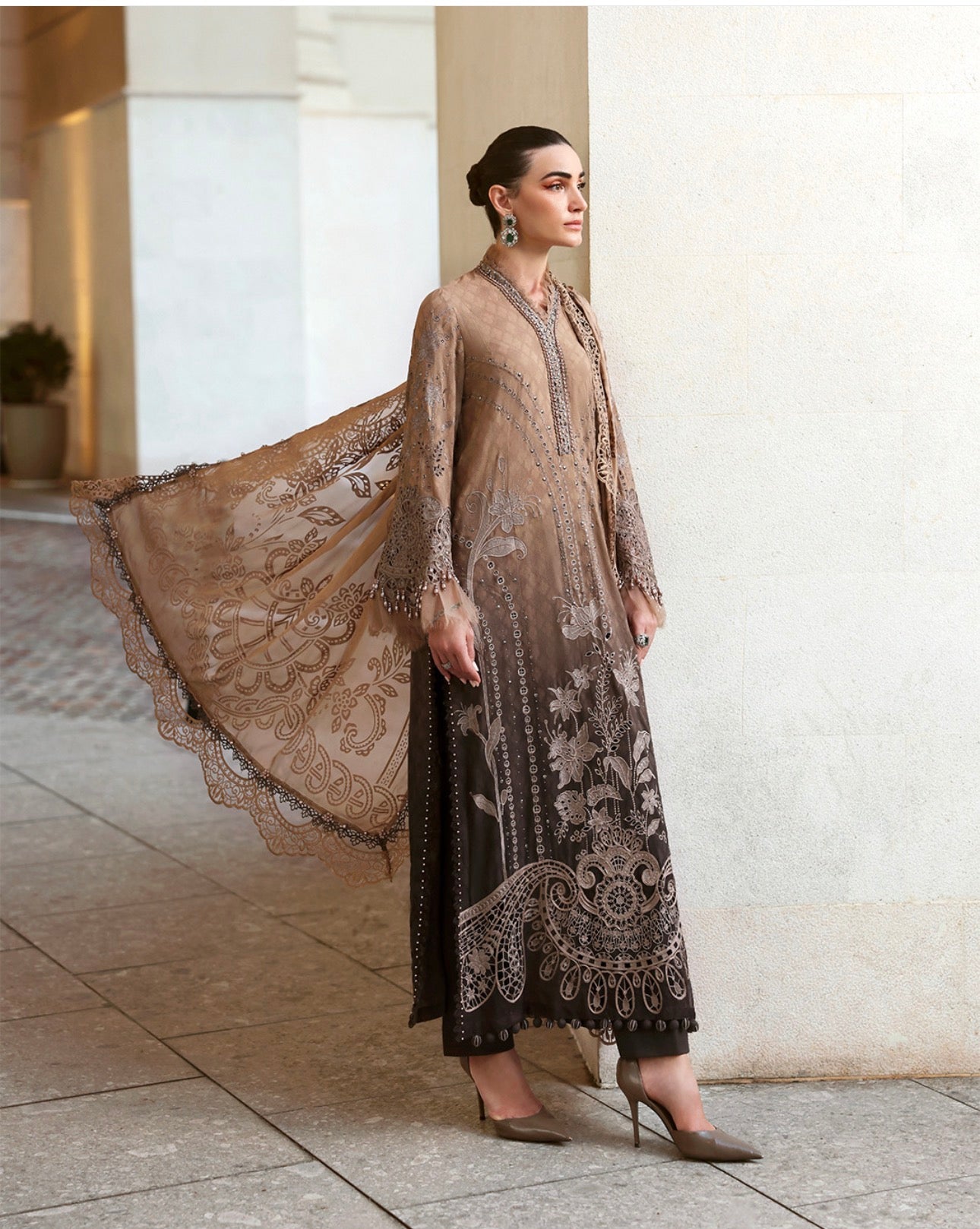 MARIA B LUXE LAWN- 1A ( original)