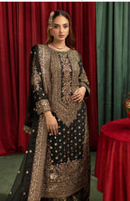 ASHIANA….heavy embroidered chiffon suit