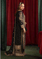 ASHIANA….heavy embroidered chiffon suit