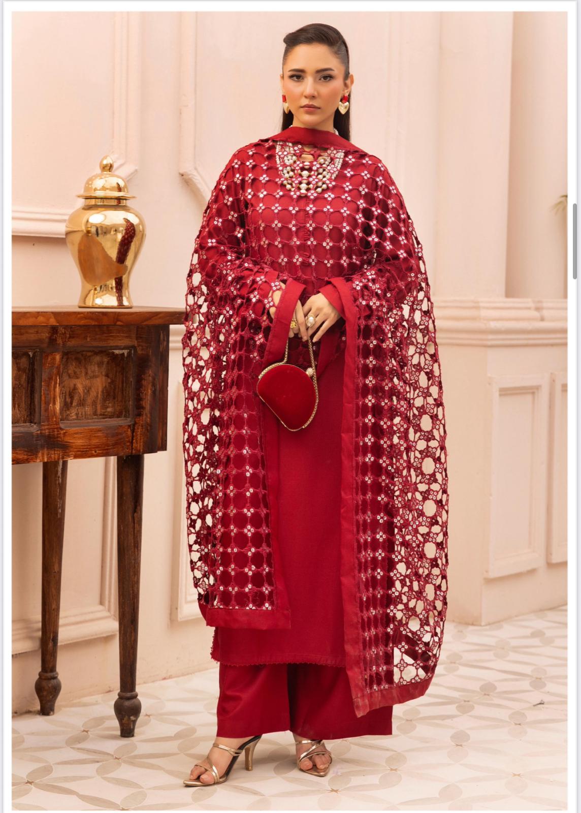 IONA….LUXURY DHANAK LASER CUT…