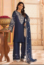 SAIMA-Luxury Embroidered Velvet Collection