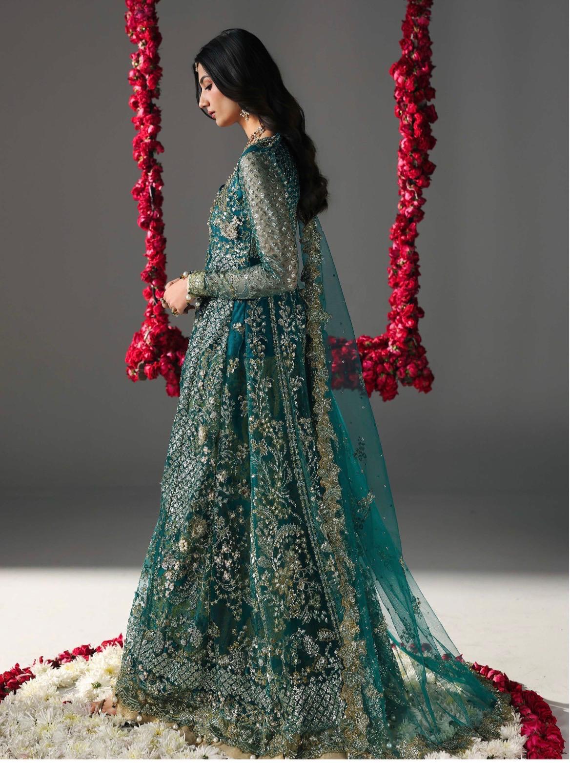 HIBA….Luxury Embroidered Maxi