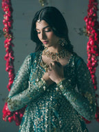 HIBA….Luxury Embroidered Maxi