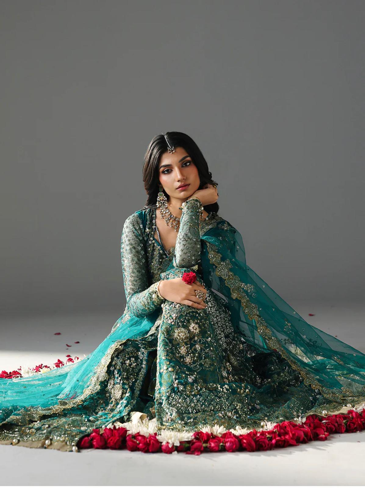 HIBA….Luxury Embroidered Maxi