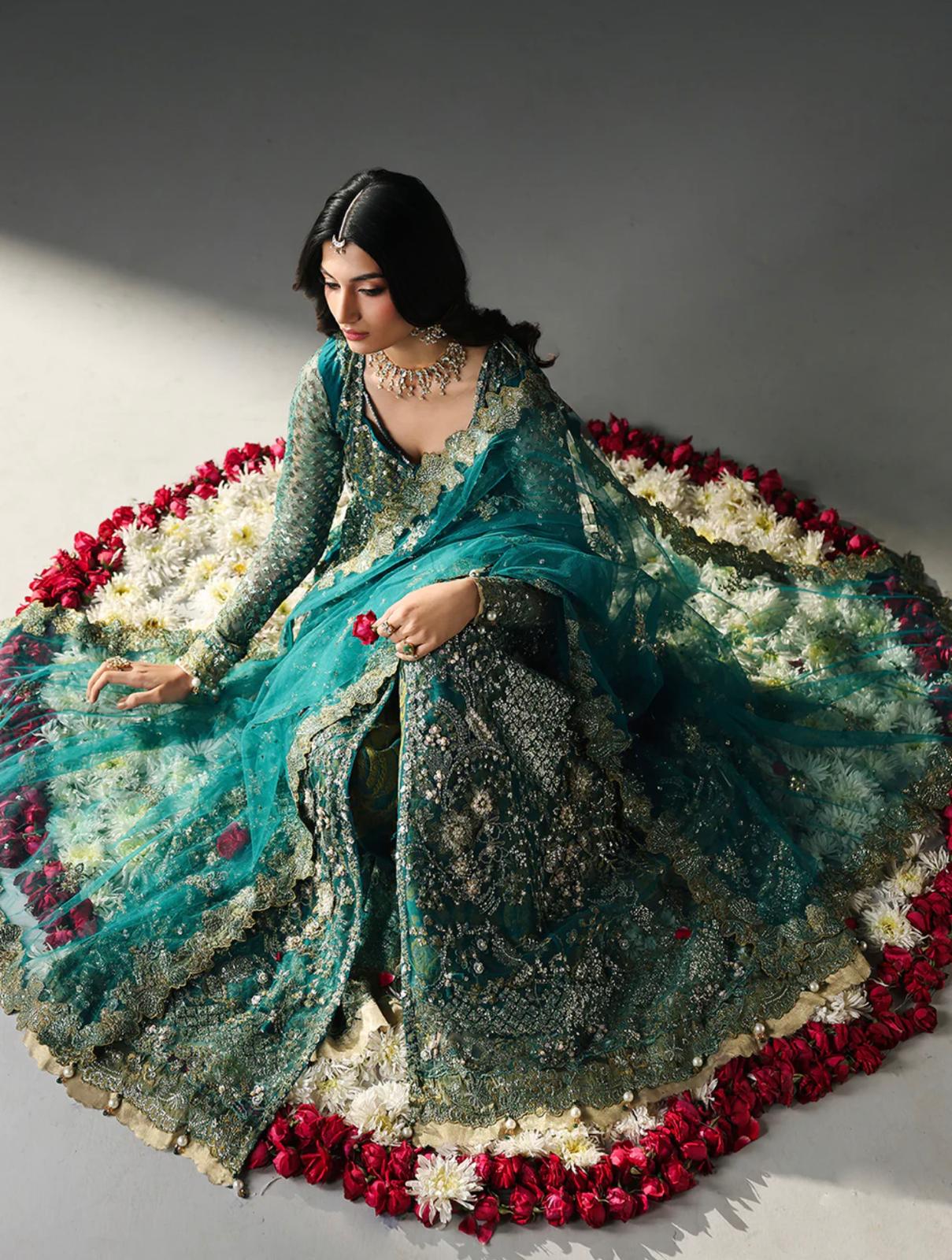 HIBA….Luxury Embroidered Maxi
