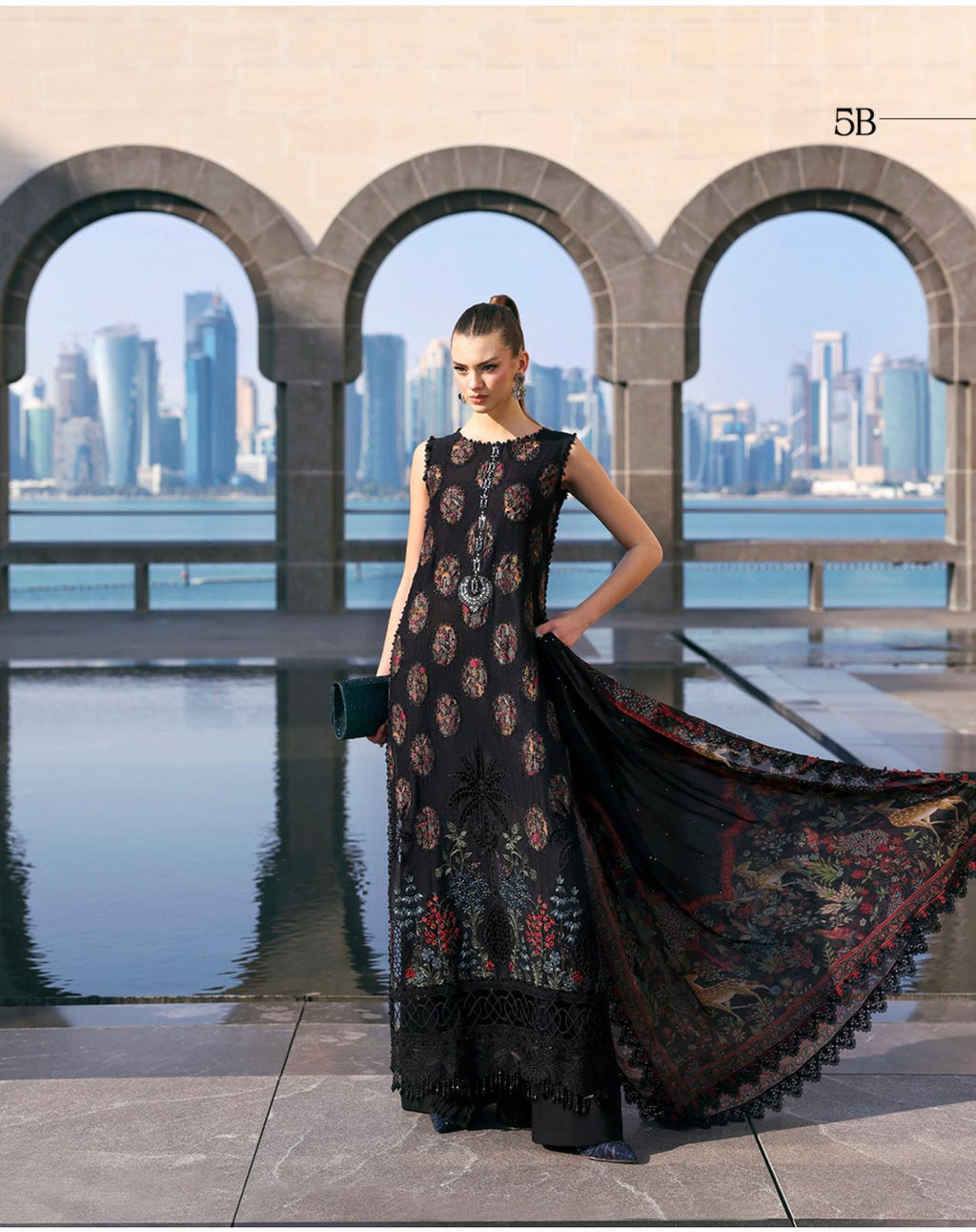 MARIA B LUXE LAWN 2026- 5B ( original)