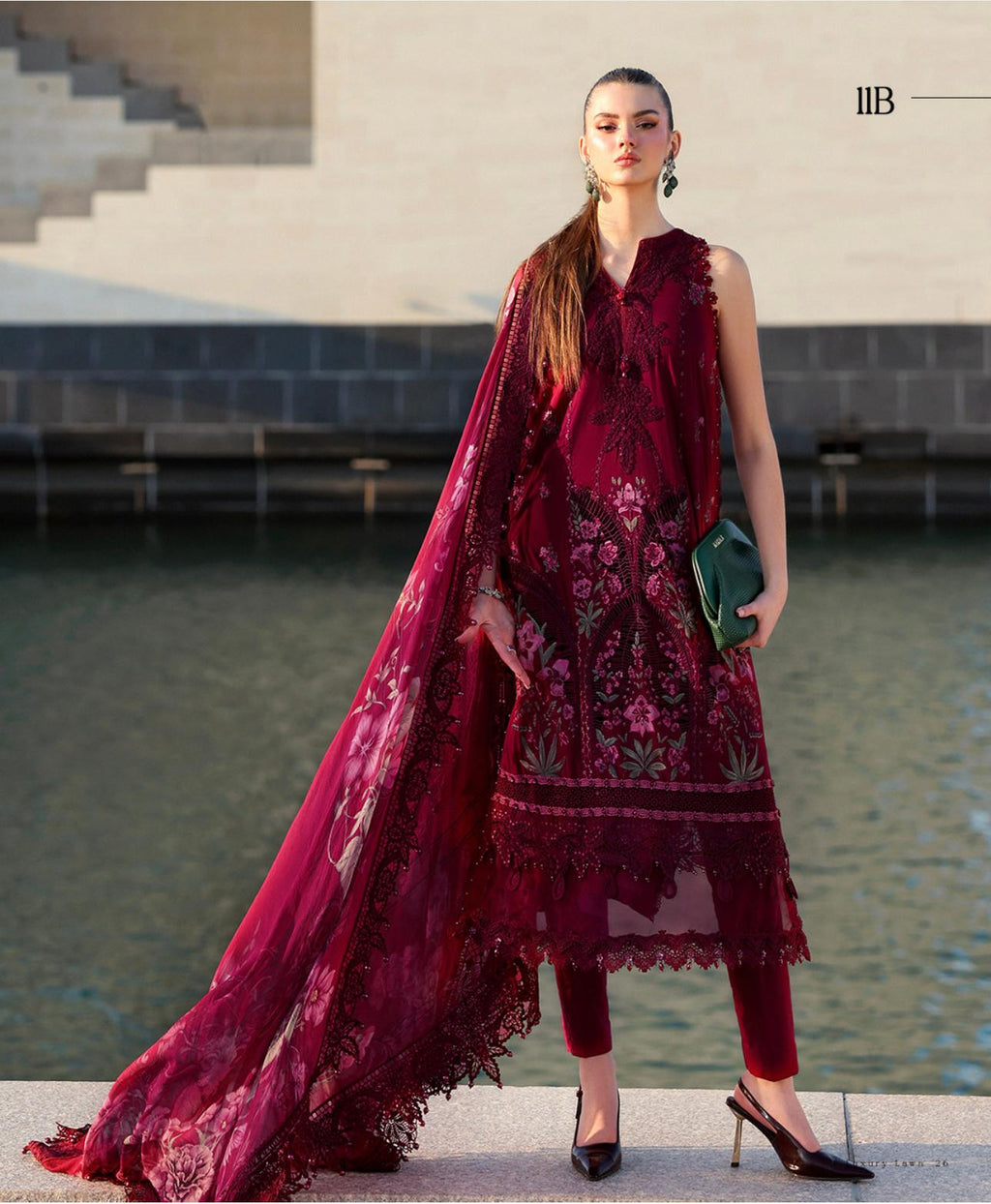 MARIA B LUXE LAWN 2026- 11B ( original)