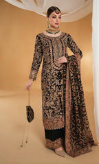 SUHANA Heavy embroidered chiffon wedding collection