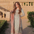 SAHAR…..Luxury Embroidered chiffon suit