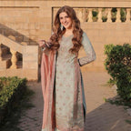 SAHAR…..Luxury Embroidered chiffon suit