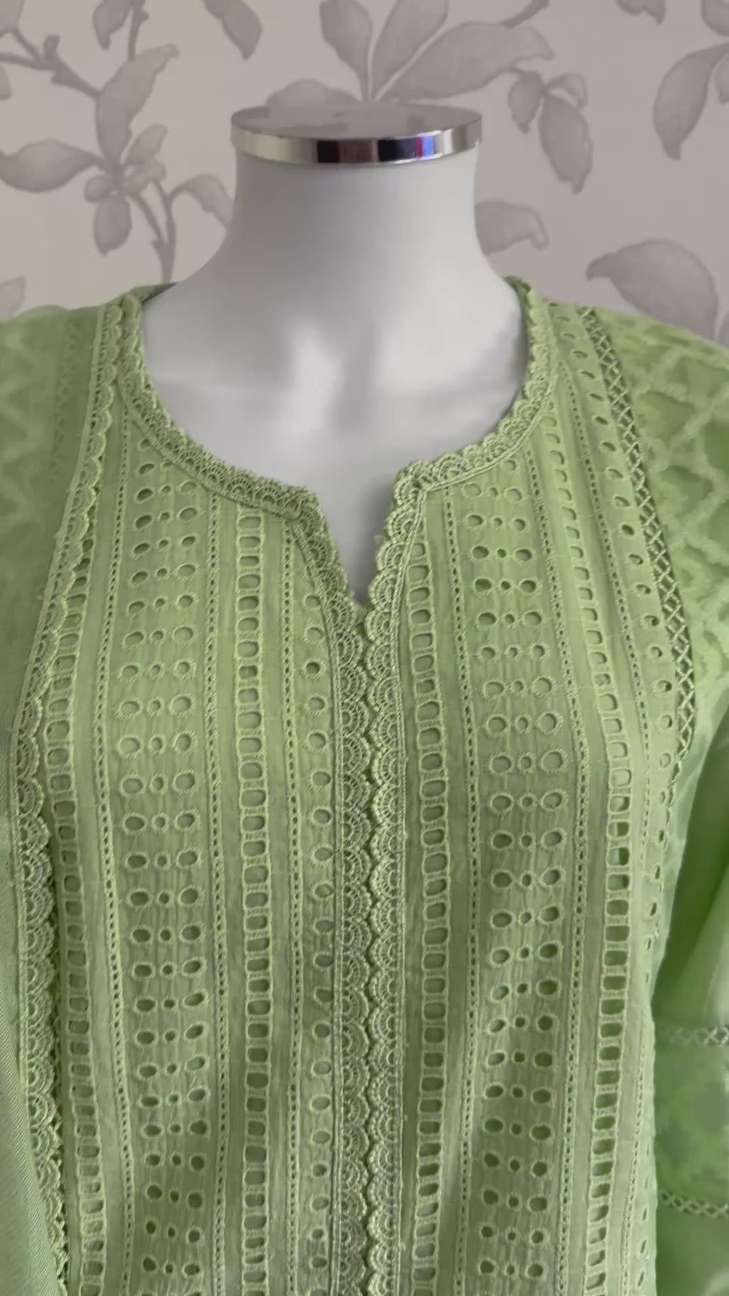 SUMAIRA-                                        3 pieces chikankari suit