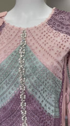 Pastel Bloom Luxury Lawn Suit – 3 Piece Collection