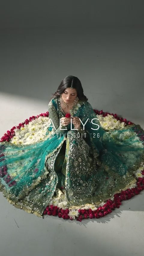 HIBA….Luxury Embroidered Maxi