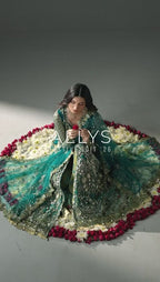HIBA….Luxury Embroidered Maxi