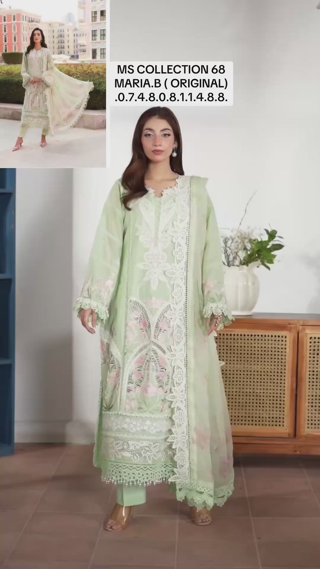 MARIA B LUXE LAWN 2026- 11A ( original)